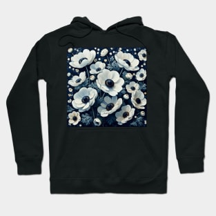 Anemone Flowers Hoodie